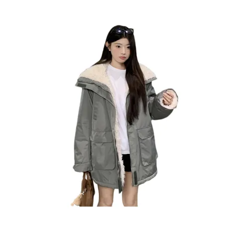 EIDOLON GRAIN Хлопковый пуховик женский