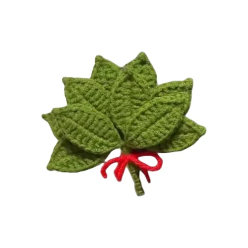 MIXIANG DIY Ткань Вязаная Пряжа Удача Помело Лист Украшение DIY Игрушки