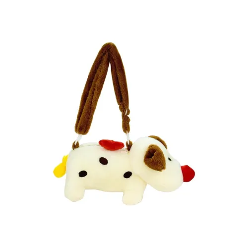 KOUDIXIONG Плюшевый рюкзак стандартный унисекс белый