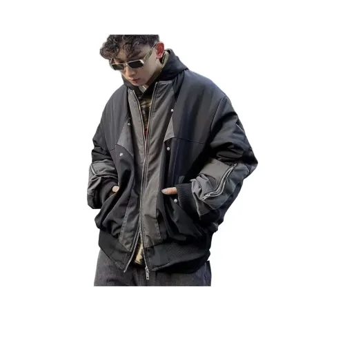 BONAS Черный Мужской Бейсбольный Джерси