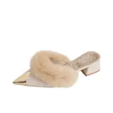 Флисовая подкладка цвета экрю