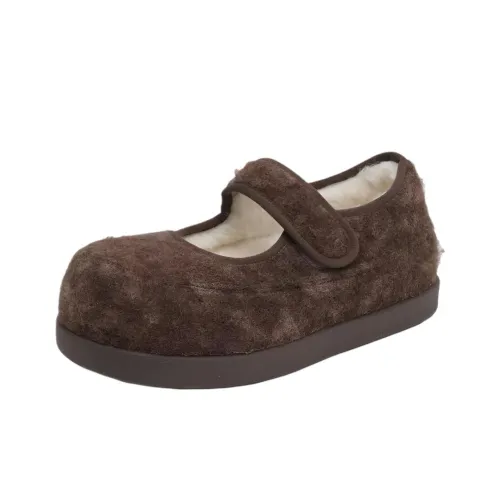 AFJI Плоская подошва Туфли Мэри Джейн Женские