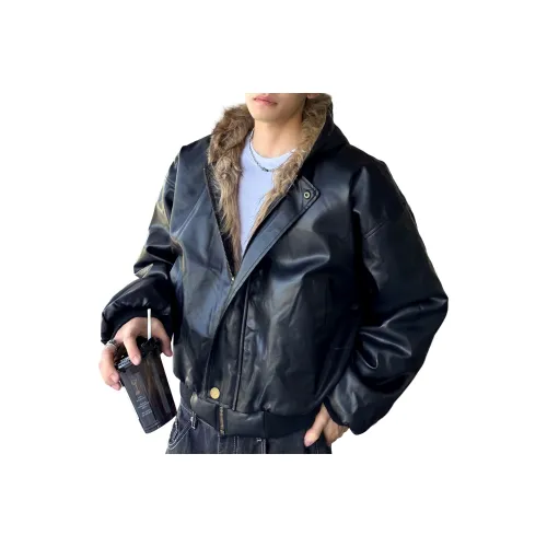 MARK WAFFLE Черный Унисекс Куртки