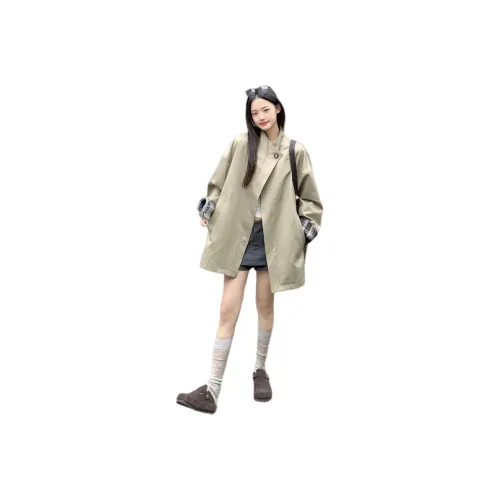 MDEHT Женская тренч