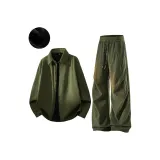 Армейский зеленый [с флисовой подкладкой] + Армейский зеленый [с флисовой подкладкой]