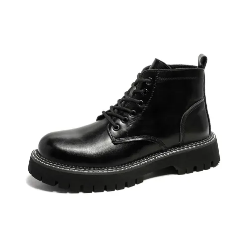 PONGFINITY Носки Crew Martin Boot Мужской Черный