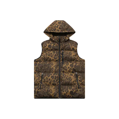PAULASARA Жилет Унисекс Леопард Богатый Цвет