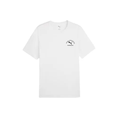 PUMA Essentials Белый Мужской T-Рубашки