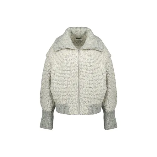 IRO NIGHT Серый Женские Бархатные Куртки