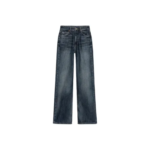 ZARA Trf Индиго Женские Джинсы