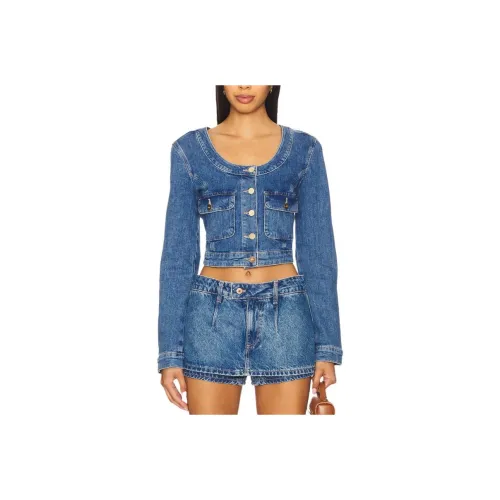 PAIGE Blue Женские Джинсовые Куртки