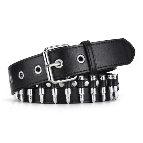 Miniso Ремни из ПУ (полиуретана) и кожи унисекс 3,2 см