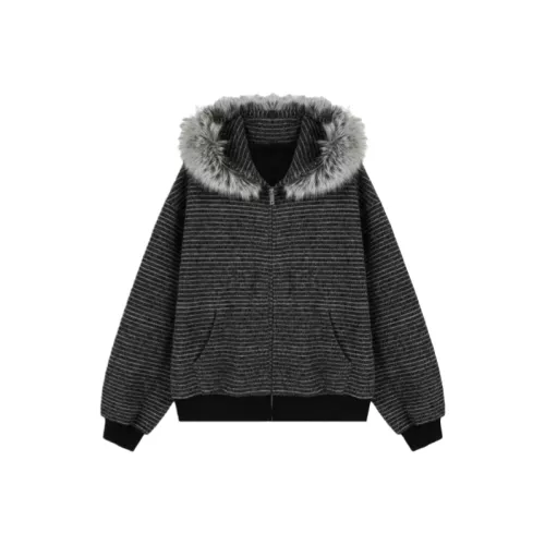 Wang Leshi Черный Женский Свитшот