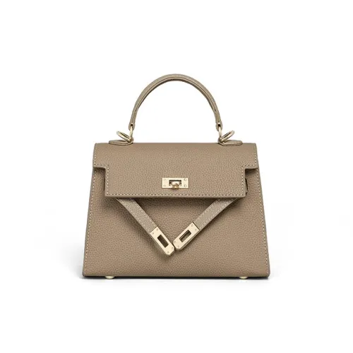 Younger Song Сумка из натуральной коровьей кожи с синтетической кожей стандартная женская хаки