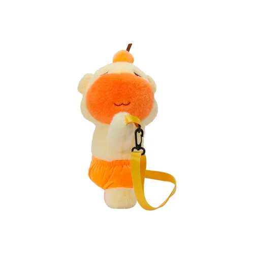 KOUDIXIONG Плюшевый рюкзак стандартный для подростков желтый