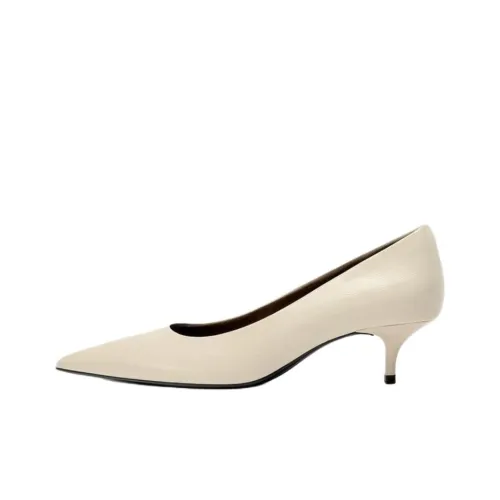 ZARA Узкий каблук Высокие каблуки 4,5 см Женские Серый