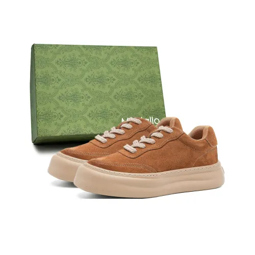 MADALLO Скейтборд Кроссовки Низкие Коричневые Мужские