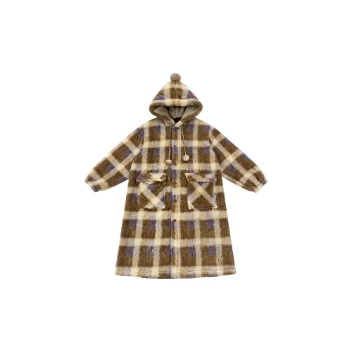 O'MESIK Коричневый Женские Банные халаты