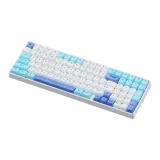 Сине-белый, разноцветный