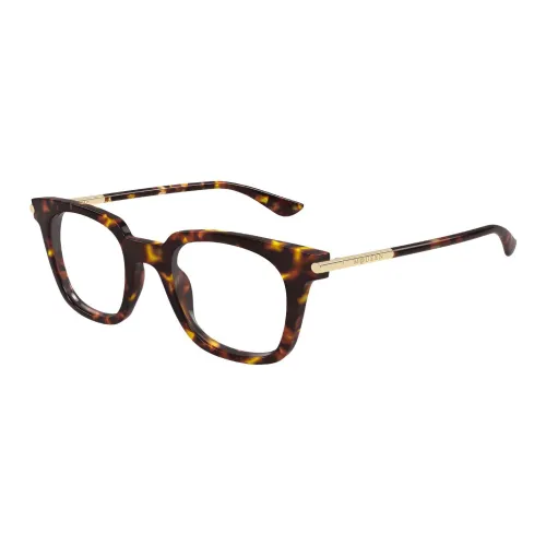 Alexander McQueen Переработанный ацетат Прямоугольные Солнцезащитные очки Унисекс Пятно Гаванский