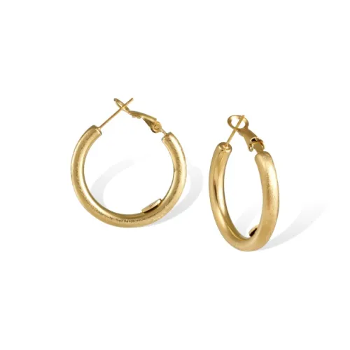 Retro Chic 316 Медицинский Стальной Гальванизированный 14K Золото Серьги Женские