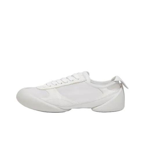 Alexander McQueen Flexion Sneaker Low Топ Повседневная обувь Женская Белая