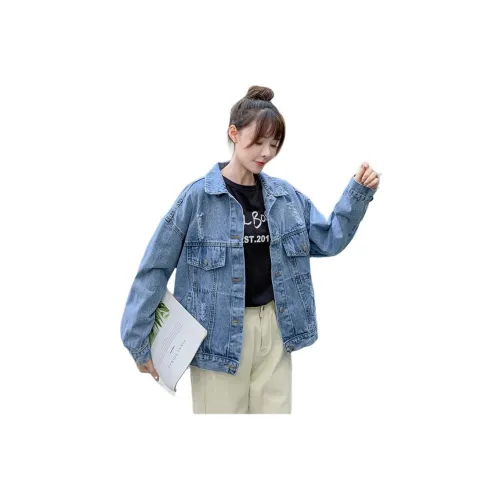 LADYXIEXIE Унисекс Джинсовые куртки