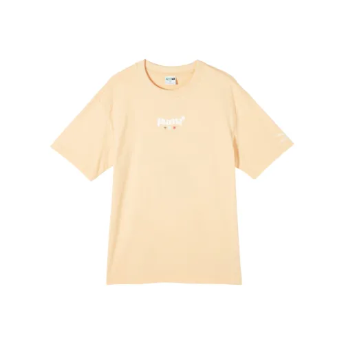 PUMA T-Shirt Мужская Рубашка с Ромашкой Желтая