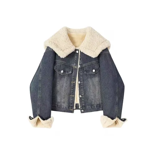 TIBINB Denim Высокое качество Женские Джинсовые куртки