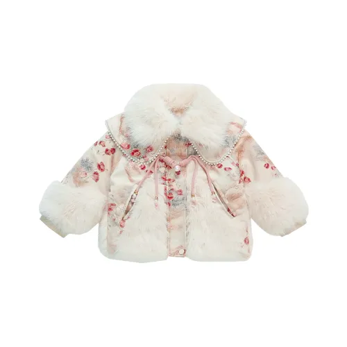 Meter Традиционный китайский стиль Пуховик Осень и зима Девочки Свитер Пальто