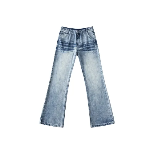 YICHEN Синий [Нет Логотипа] Унисекс Джинсы