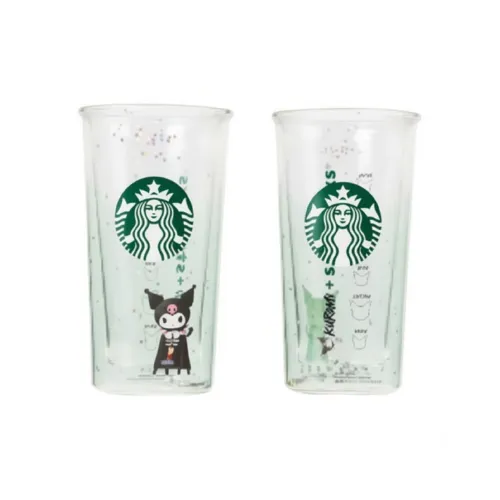 Starbucks x Sanrio Двойной Layer Стекло Рекомендуемая чашка бюстгальтера Мерч по IP