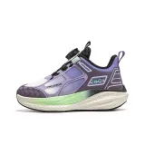 Чёрный/Фиолетовый [Осенний Зимний Кожаный Верх]