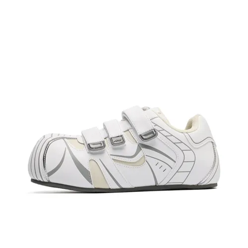 Angelmi Износостойкий и Легкий Низкий Топ Повседневная Обувь Унисекс Белый