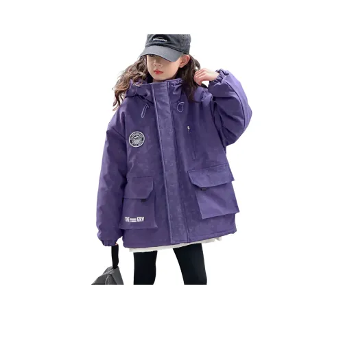 BaoLaXiaoJie Хлопковый пуховик для подростков