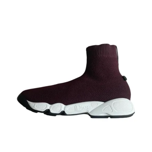 DIOR Повседневная обувь Женская Бордовая