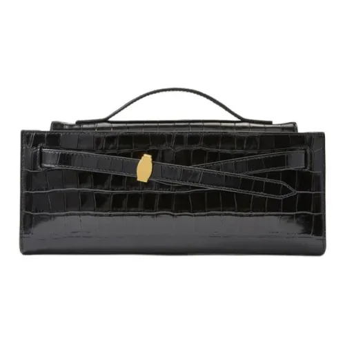 Veronica Beard Крокодил Тисненая кожа Сумка Женская Черная