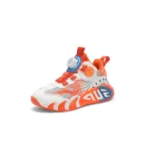 Белый и оранжевый