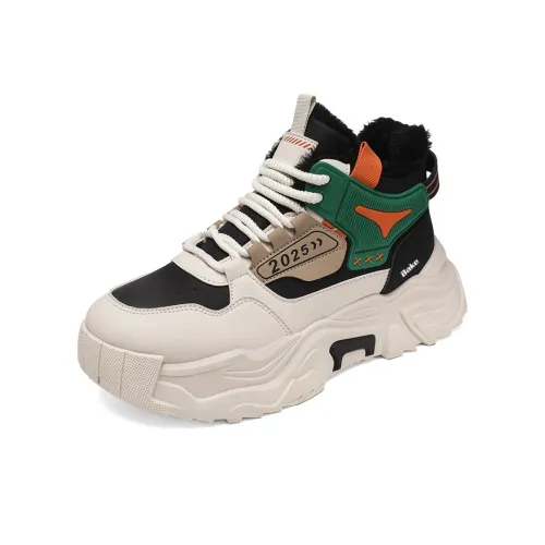 Bake MID Топ Толстая подошва Кроссовки Мужские