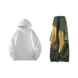 617 Белый Фотиния Серый + 2385 Армейский Зеленый