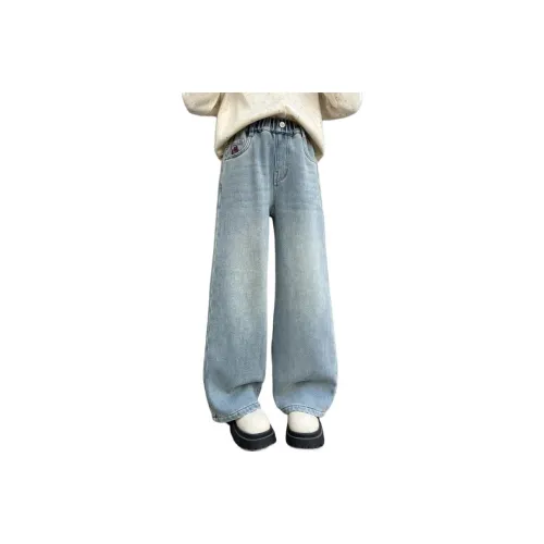 Деревянные дома Джинсы Синий Подростки