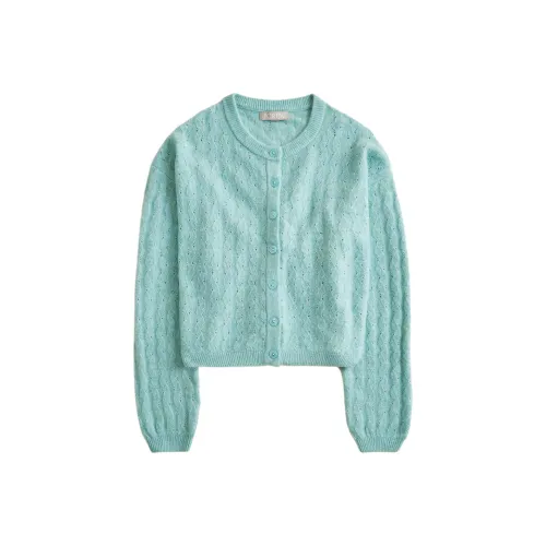 J.Crew Мятно-зеленые женские свитеры