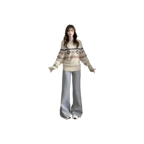 SNZX Женские Повседневные Костюмы