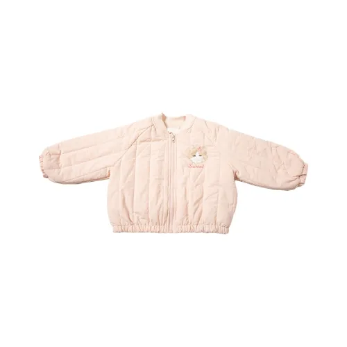 SHIBU Сладкий Дом и Kitten Флис с подкладкой Хлопковый пуховик Пальто 2709 Розовый Детский Утеплённая куртка