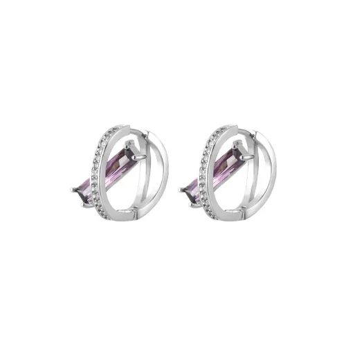 JianKai Серьги с серебряным покрытием женские