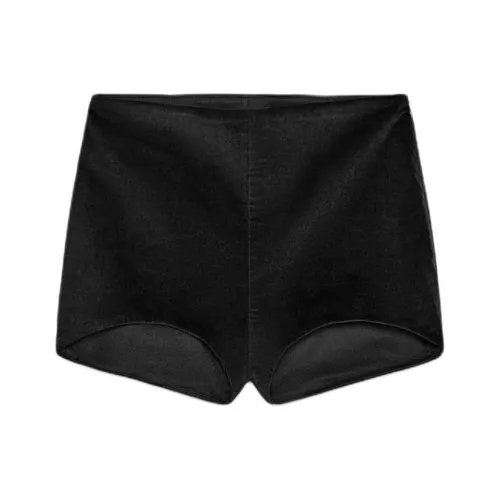 ZARA Collaboration Черные Женские Повседневные Шорты