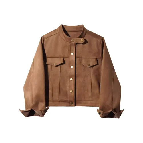 Yunpo Коричневый Унисекс Куртки