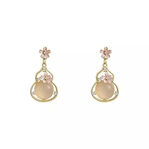 VERENA REINE Стекло Кошачий глаз Серьги Женские