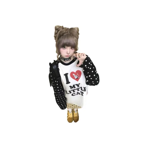 UNA RETA Белый Женский Свитшот