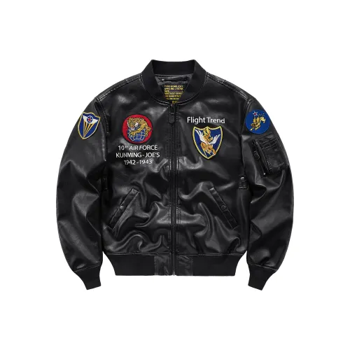 VIP Черные Мужские Кожаные Куртки